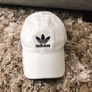 White Adidas Hat